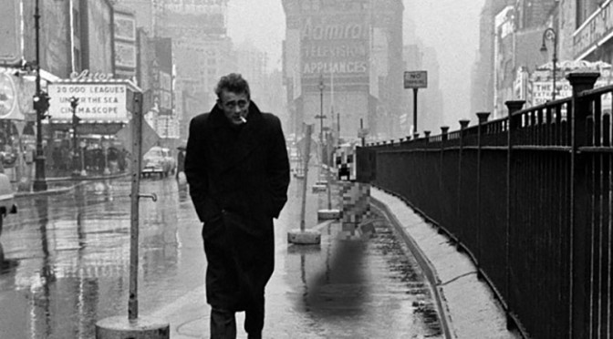 James Dean in Times Square